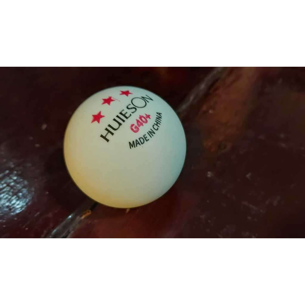 Promoção Kit com 10 Bolas de tênis de mesa profissional Huieson G40+ 3 estrelas