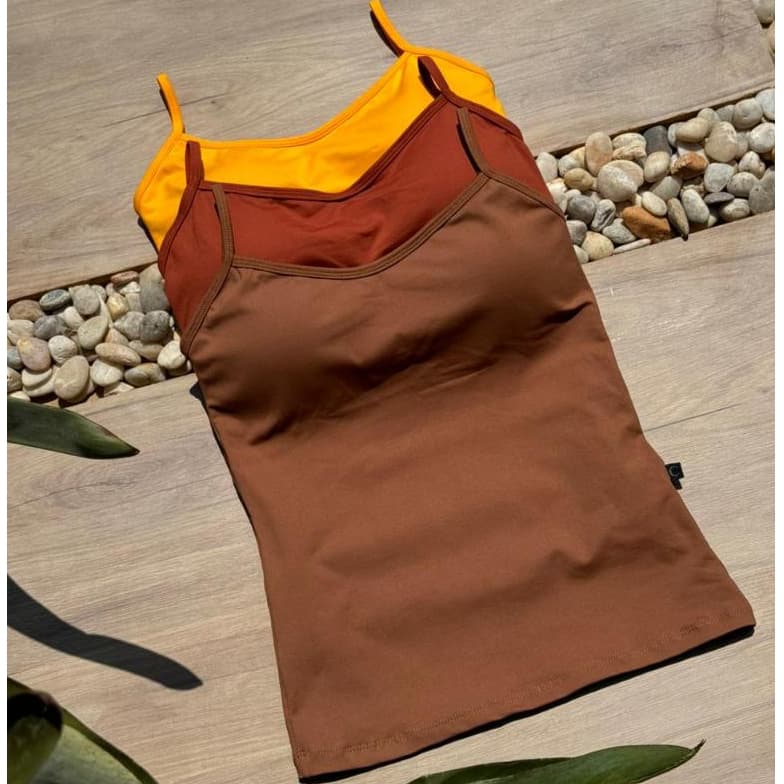 Promoção Regata Alcinha Bojo Lisa Feminina Suplex Básica Regatinha