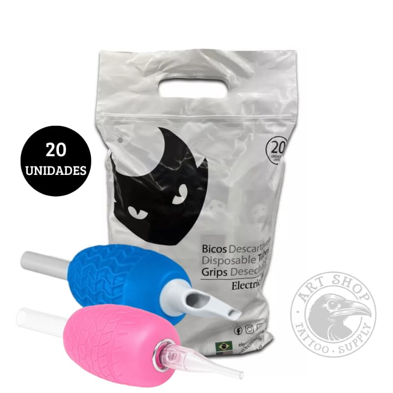 Biqueira Bico descartável 30mm/32mm 20 unidades  - Electric ink
