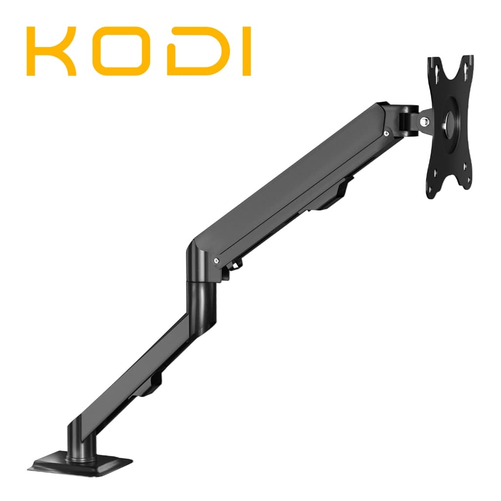 Suporte de mesa em liga F11 para TV/monitor preto de 17 a 32" polegadas -U1