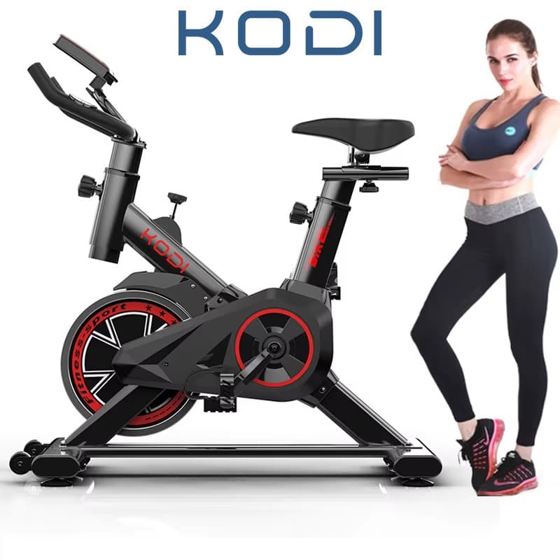 Bicicleta Spinning Ergométrica Academia Fitness Casa Treino Silenciosa Ajustável 120kg V3