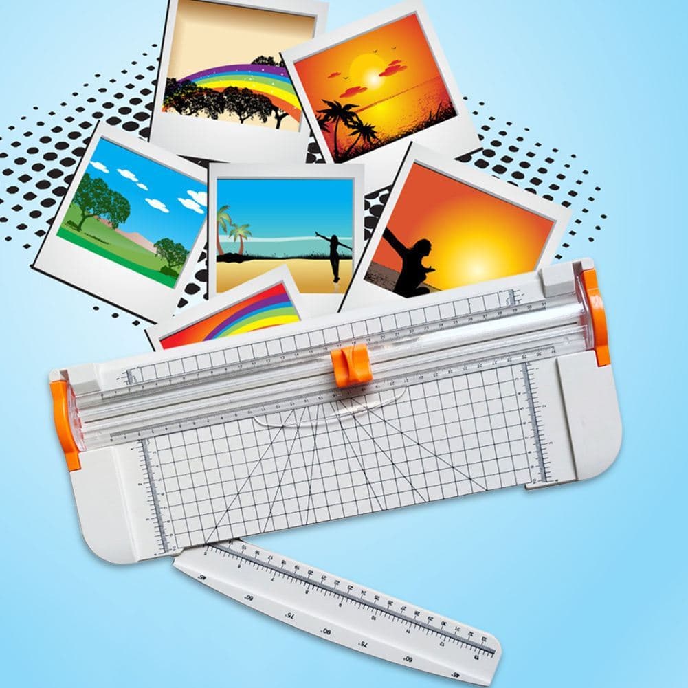 Guilhotina Refiladora De Mesa Cortador De Papel A4