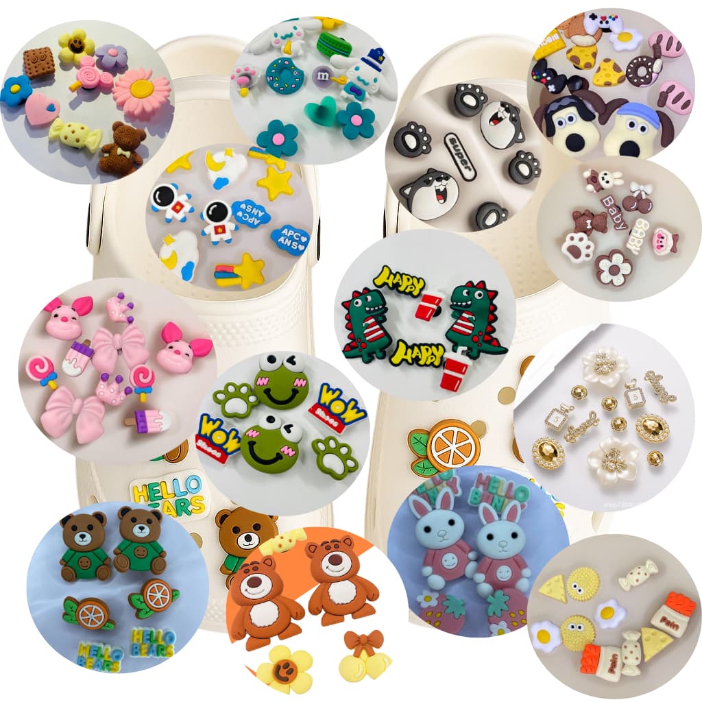 Kit de Pins Divertidos – Personalize Seu Babuche ou Chinelo