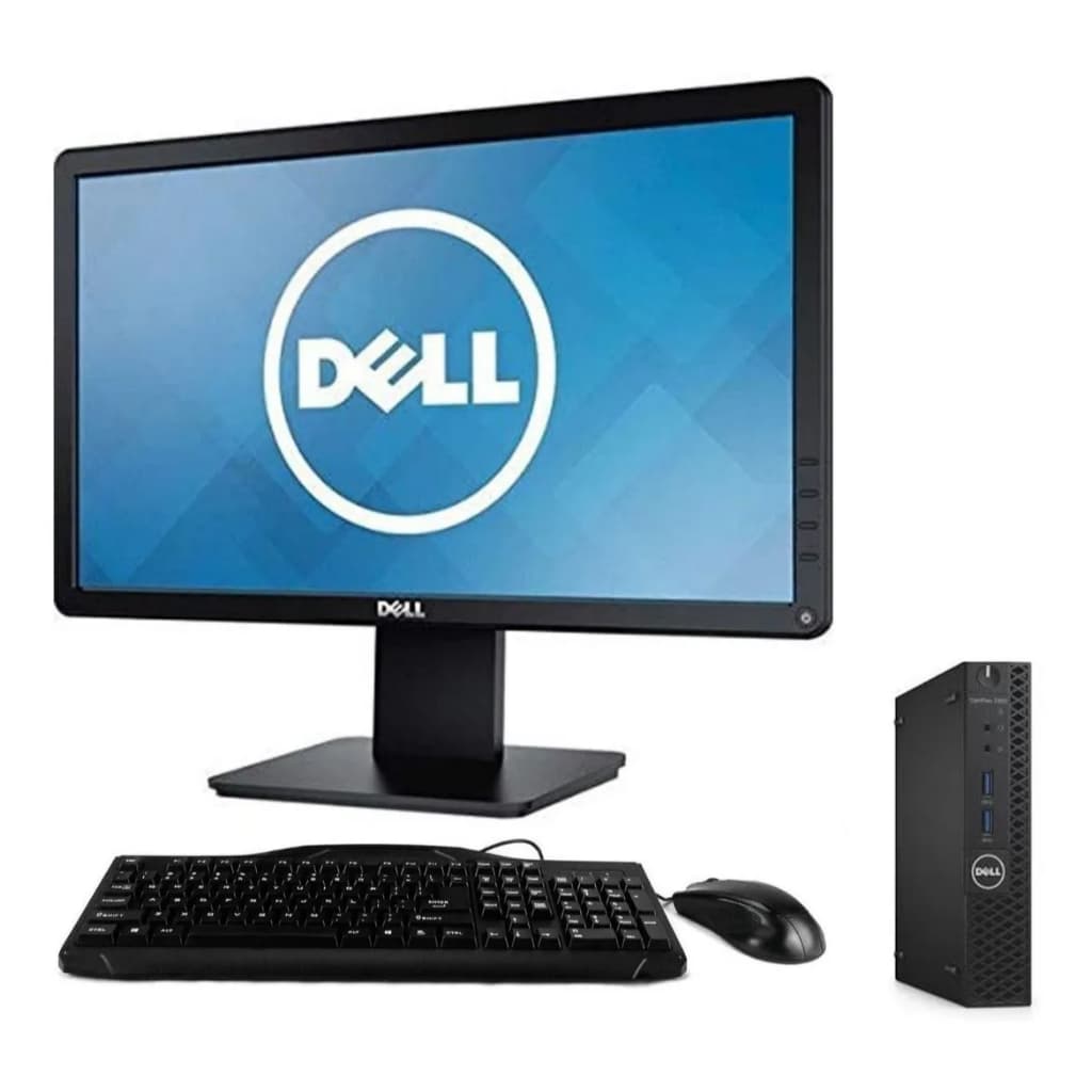 Cpu Dell Mini 3060 Core I3 8ger 8gb 240ssd + Monitor 19 Dell 8 Gb