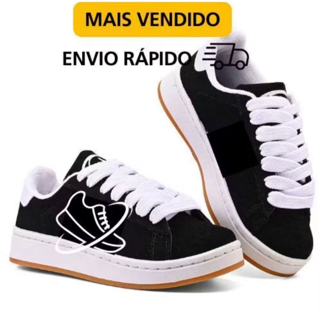 Tenis Masculino Moreto Esportivo Confortavel Academia Casual Sneaker Envio Imediato Promocao