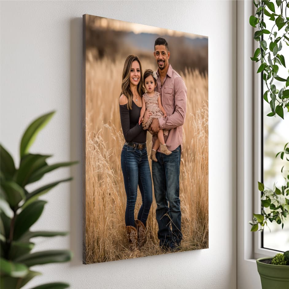 Quadro Decorativo 1 Peça Personalizamos com Sua Foto PARA QUARTO SALA COZINHA ESCRITÓRIO