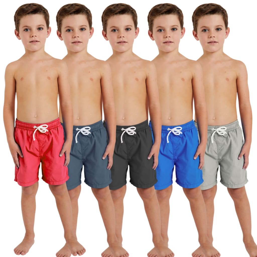 Kit 5 Bermuda Infantil Tactel – Conforto e Estilo para o Dia a Dia
