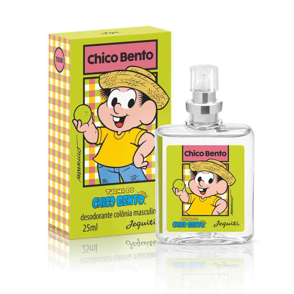 Perfume Chico Bento Turma Da Mônica Colônia Colecionável 25ml