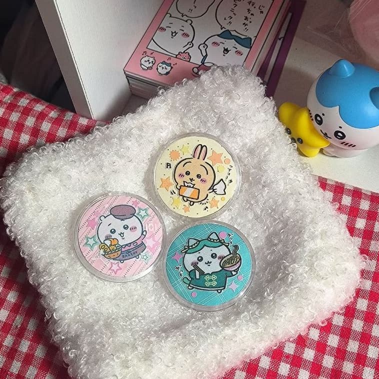 Kit 10/20/30 Boton de acrilico Broche de 44mm/58mm Botons (NÃO PERSONALIZAMOS)