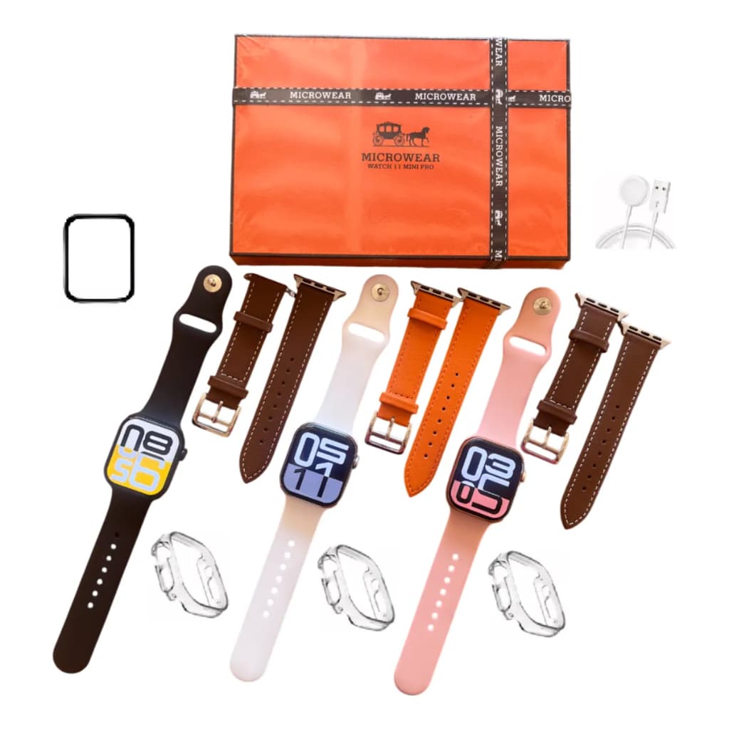 Smartwatch Microwear W11 Pro Mini Serie 11 Amoled Responde Mensagens Chatgpt