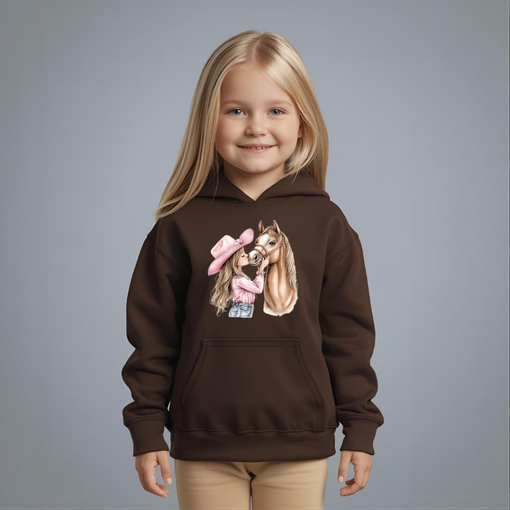 Blusa Casaco Moletom Infantil Boiadeira Rodeio Moda Western Algodão Confortável Resistente