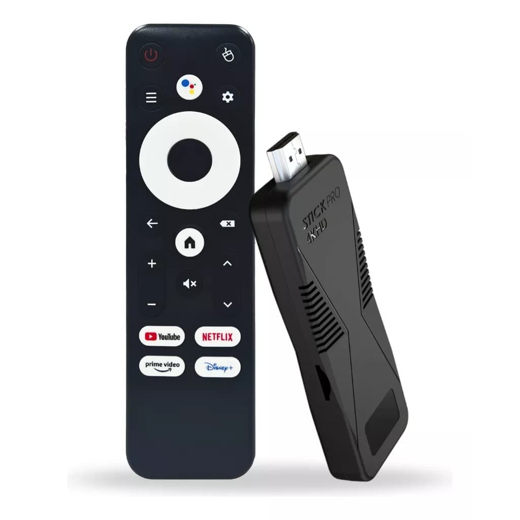 Tv Stickpro 4k Hd Proeletronic Controle Por Voz Android Tv