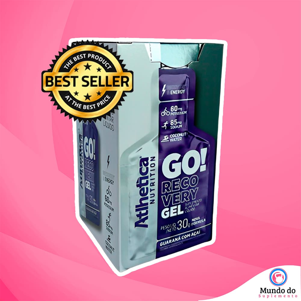Go! Gel Recovery 10 Sachês - Atlhetica Nutrition