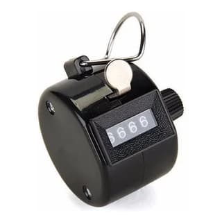 Contador Portátil 4 Dígitos Manual – Para Esportes, Estoque e Eventos