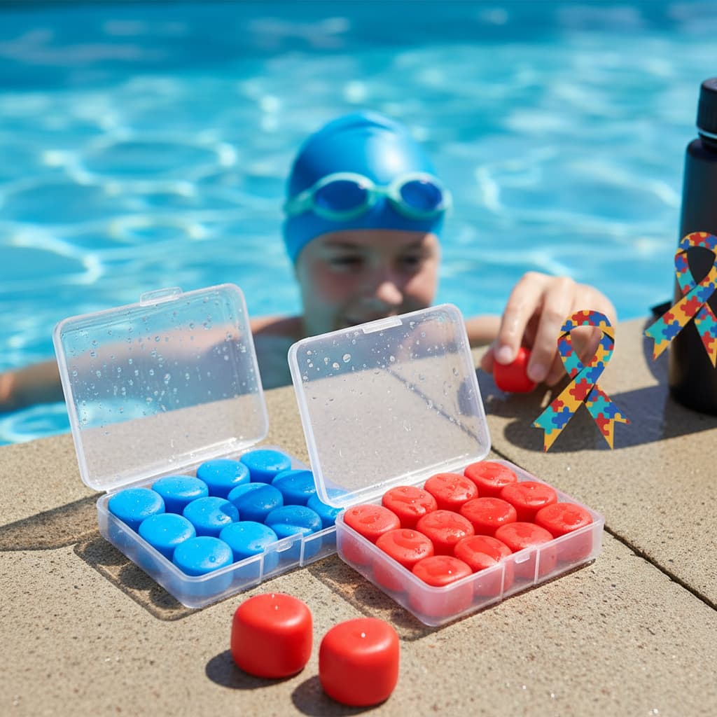 12 Unidades Tampao De Ouvido Protetor Abafador Auditivo Auricular Dormir