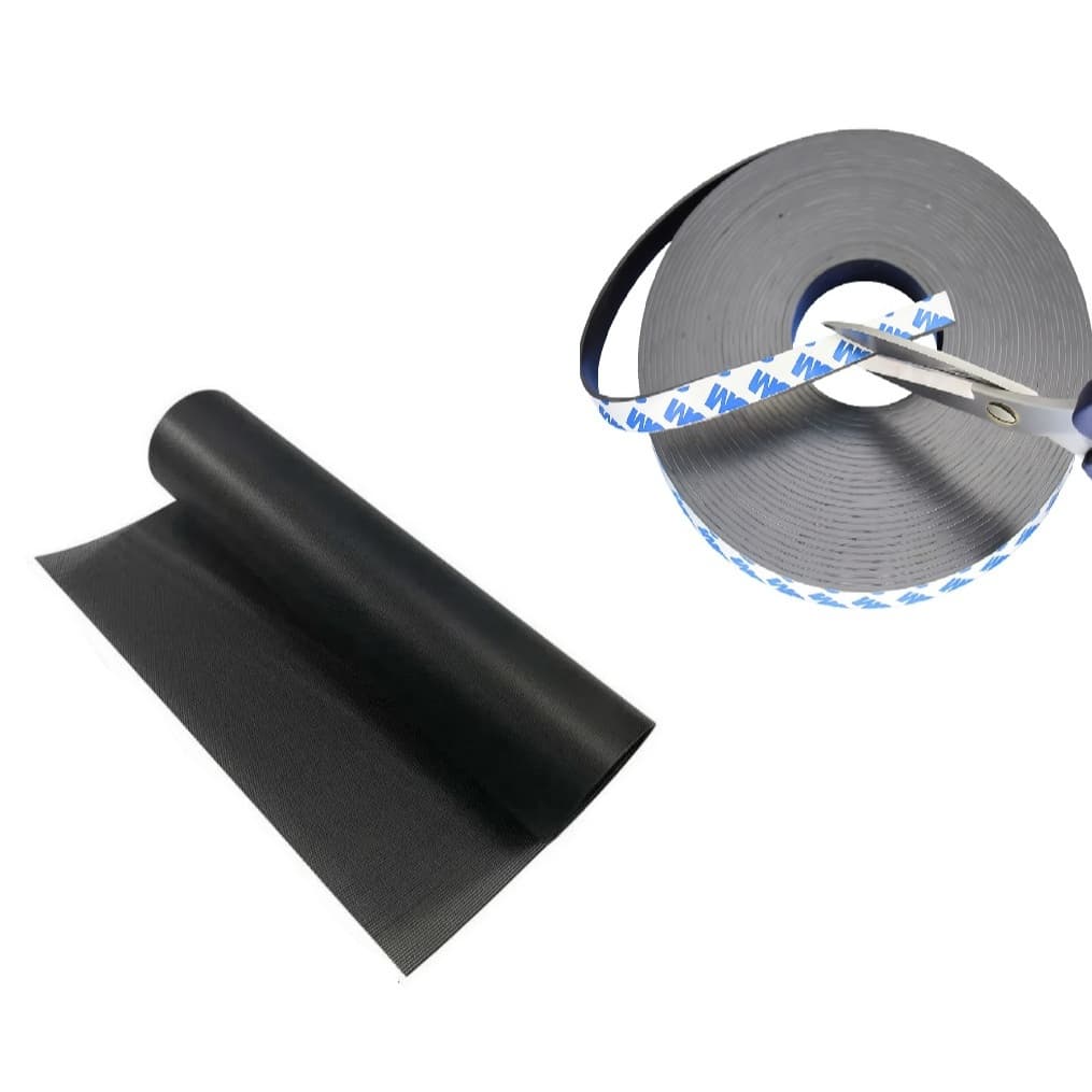 kit Filtro Anti Poeira + fita adesiva magnética com imã pó tela Gabinete Pc Fan Cooler