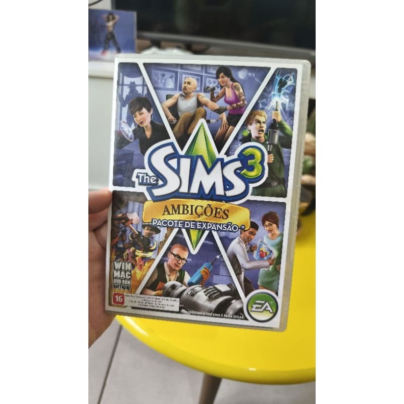 PC The Sims 3 AMBIÇÕES Pacote de Expansão ORIGINAL