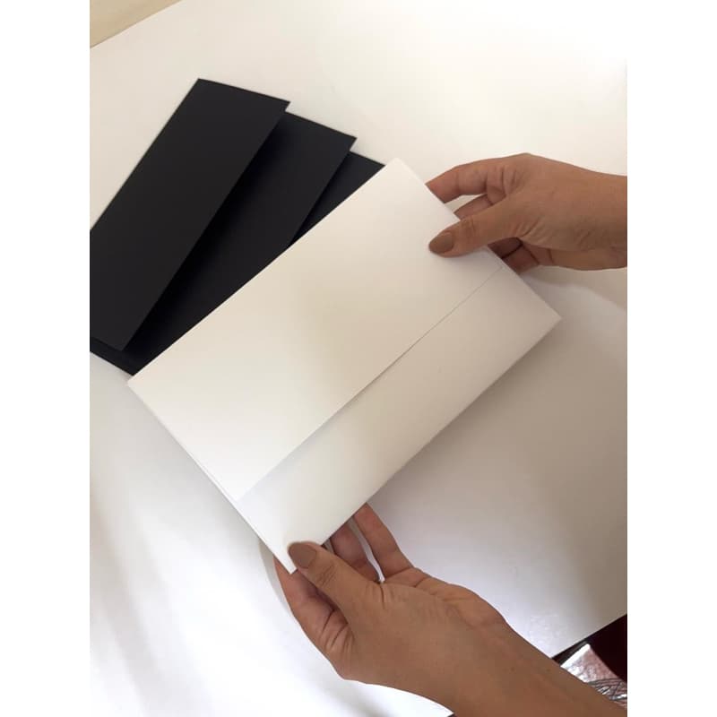 Envelope para Convite 24,7x16,5 - Modelo Alina - 10 unidades