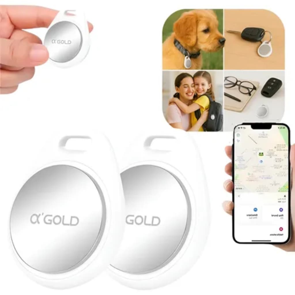 Smart Tag Rastreador GPS Localizador Air Tag Inteligente (Apple Find My) Original A'GOLD