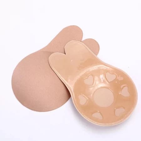 Sutiã Adesivo Levanta Seio Invisible Pushup tipo Orelha De Coelho