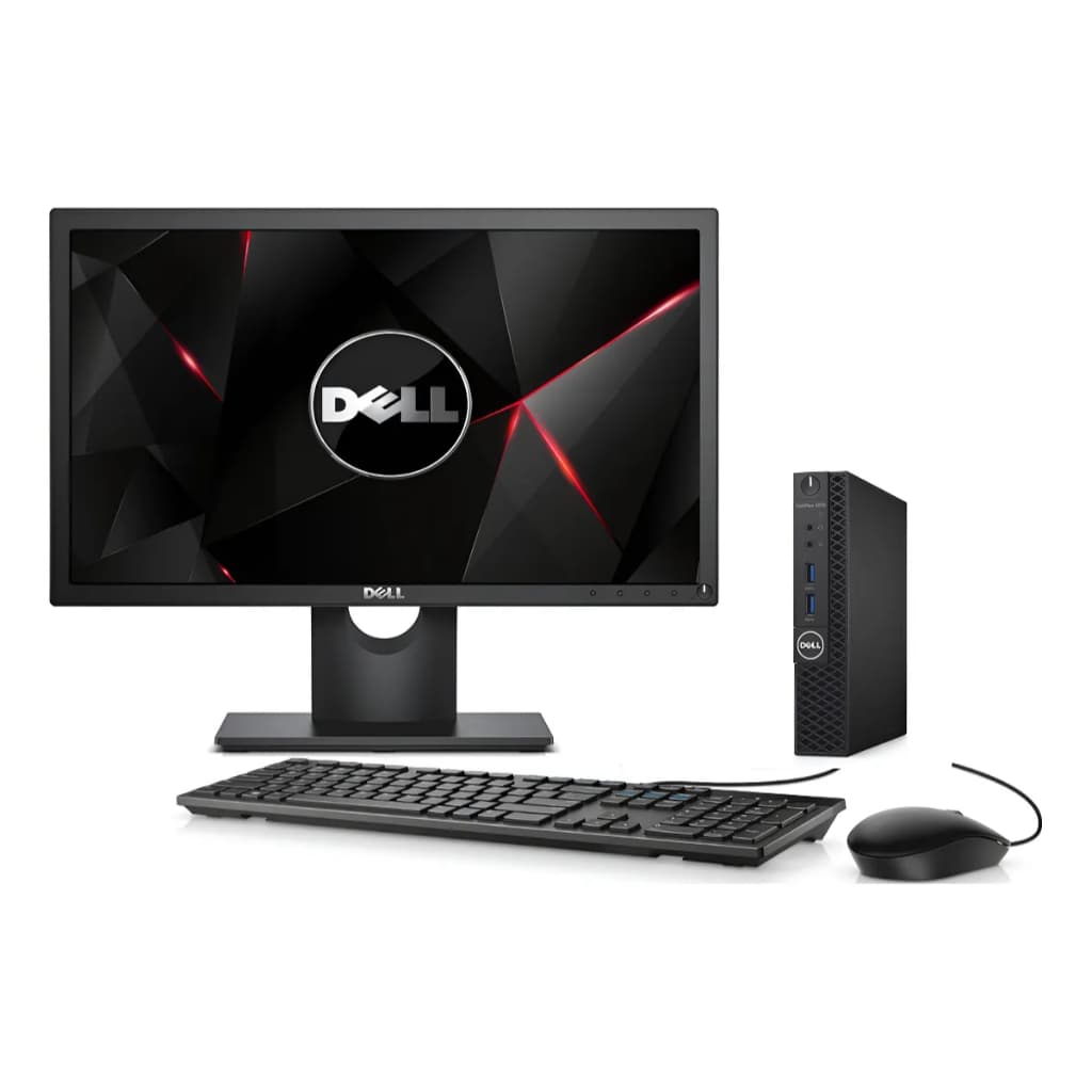 Cpu + Monitor Dell Mini 3060 Core I3 8ger 16gb 240ssd Win 11