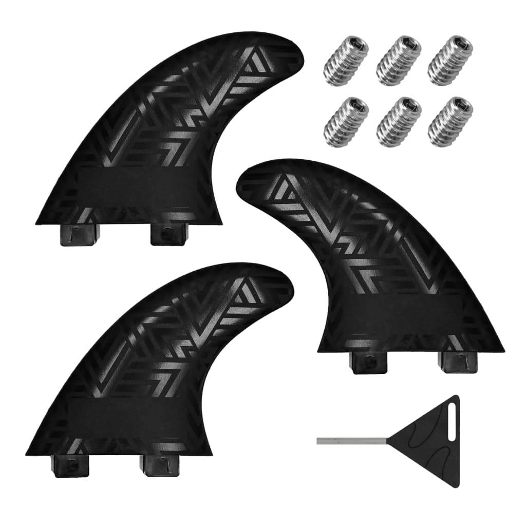 Jogo Quilhas Para Prancha De Surf + Chave