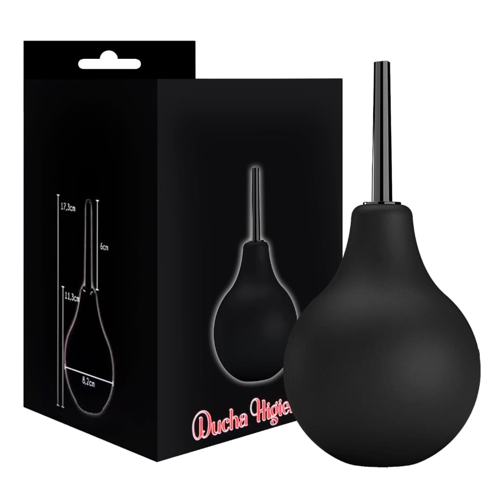 Ducha Íntima Higiênica Ginecológica 160ml Confortável Prático Anatômico Bem-Estar Unissex Chuca