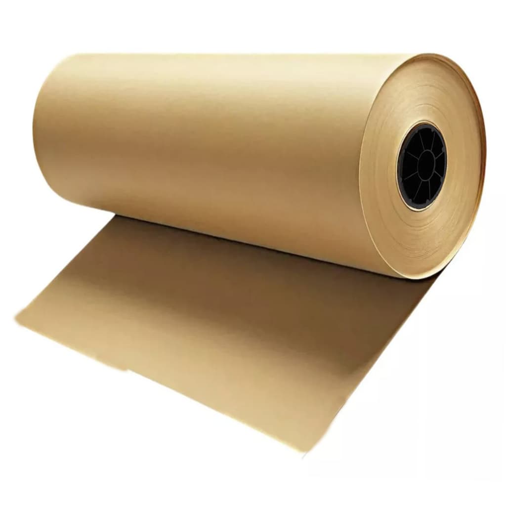 PAPEL PARDO BOBINA SEMI KRAFT 120CM LARGURA ENVELOPAMENTOS  3KG EMBRULHOS ARTESANATO