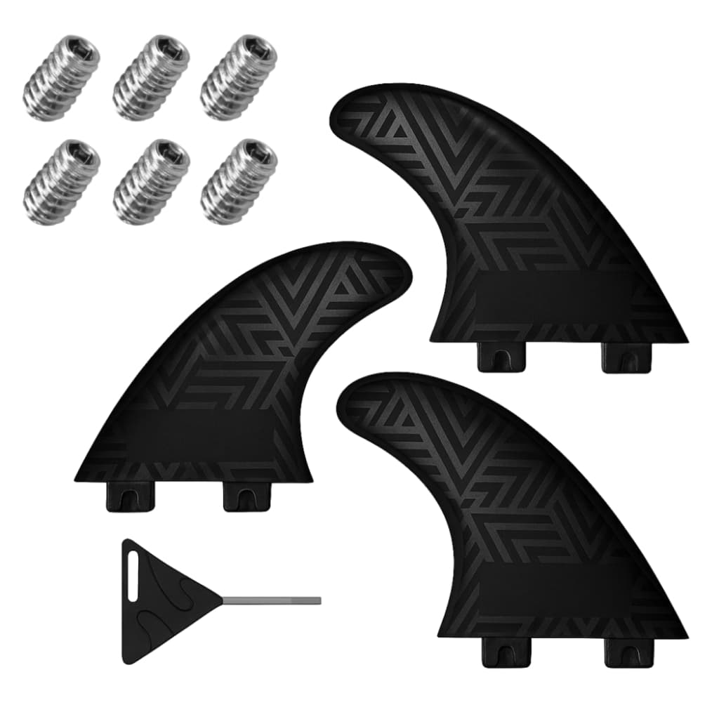 Quilhas Alta Performance Fcs (jogo Com 3) + Chave - Quilhas Surf M3 M5