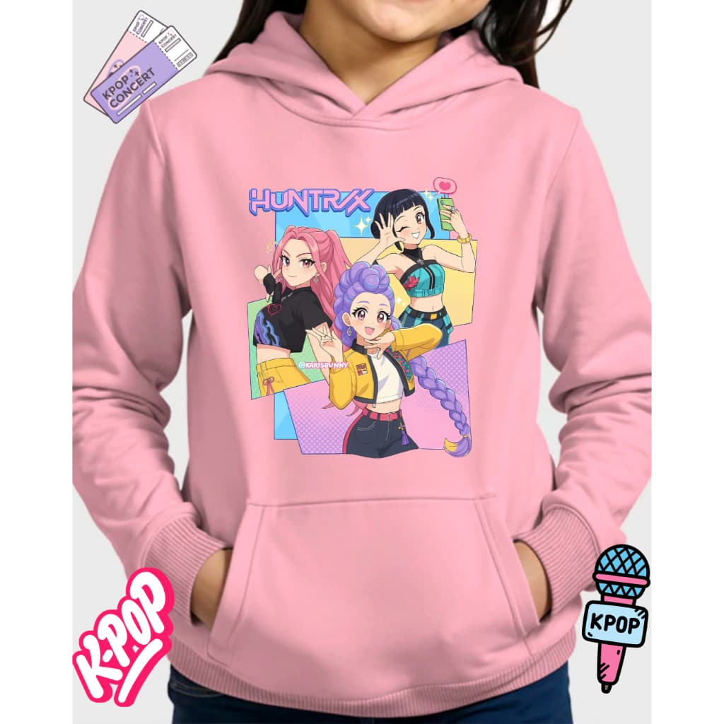 MOLETOM GUERREIRAS DO K-POP FEMININO E MASCULINO