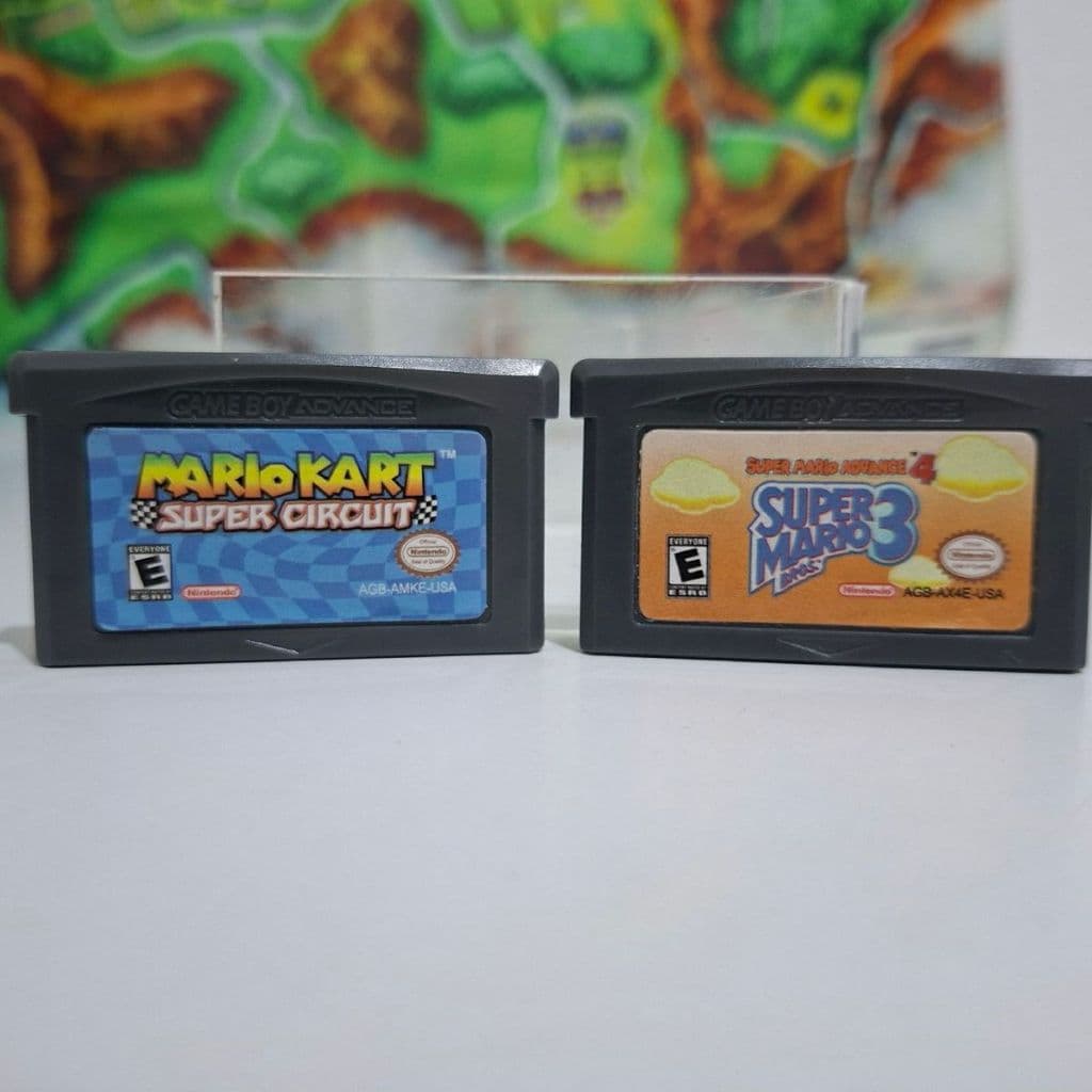 Lote Super Mario Paralelos Game Boy Advance Nintendo