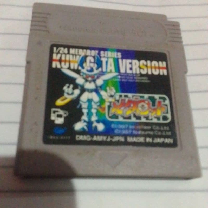 Cartucho de Game Boy Medarot Kuwagata Version original