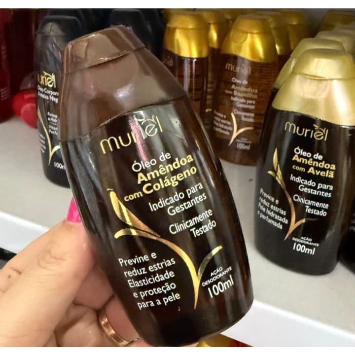 Óleo Corporal de Amêndoas com Colágeno Muriel 100ml