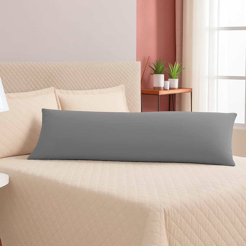 Travesseiro De Corpo Xuxão Antialergico 1,40X40 Almofada Body Pillow Macia Confortável Várias Cores