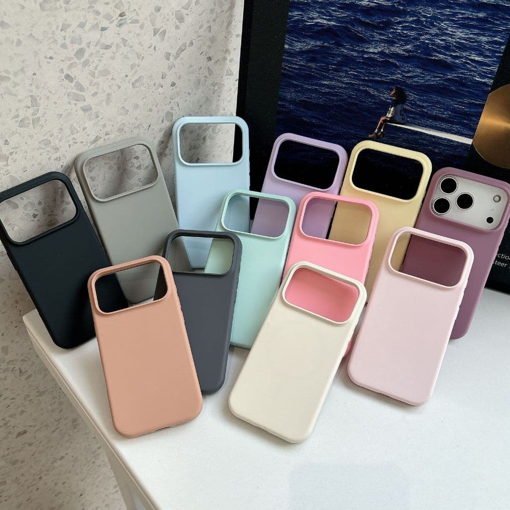 Ultimo Lançamento Capa de Silicone Para iPhone 17 & 17 Pro & 17 Pro Max, Capas Coloridas de Ótima Qualidade