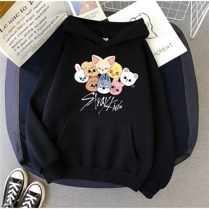 Moletom Capuz Stray Kids Blusa de Frio