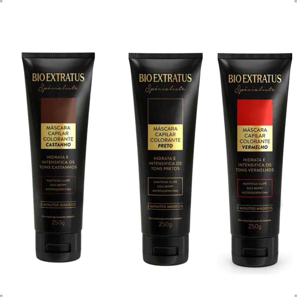 Máscara Capilar Colorante Bio Extratus 250g
