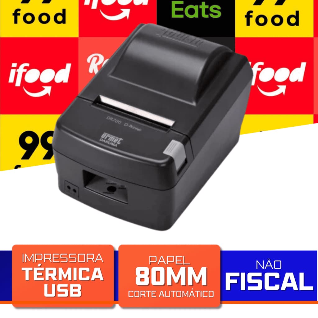 Impressora Térmica Daruma Dr700 Não Fiscal (Recondicionado)