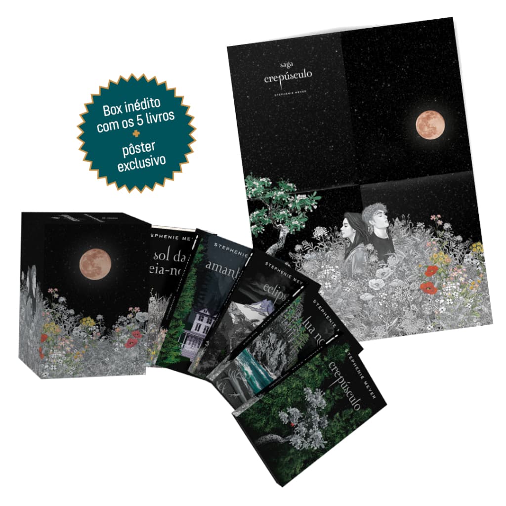 Box Crepúsculo – Edição comemorativa de 20 anos por Stephenie Meyer