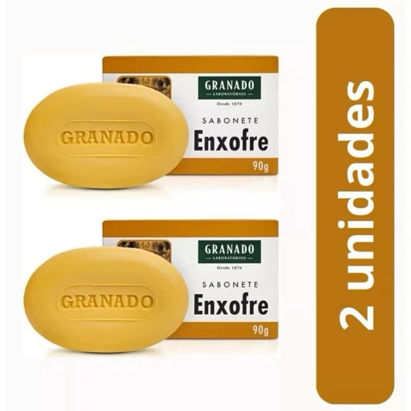 Kit 2 ou 1 Sabonete de Enxofre Granado 90g