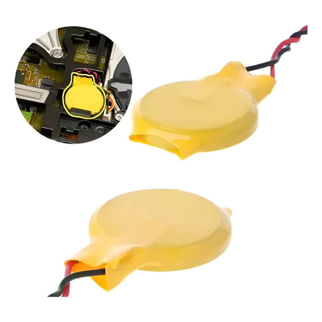 Bateria Placa Mãe Cr1632 3v Com Fio