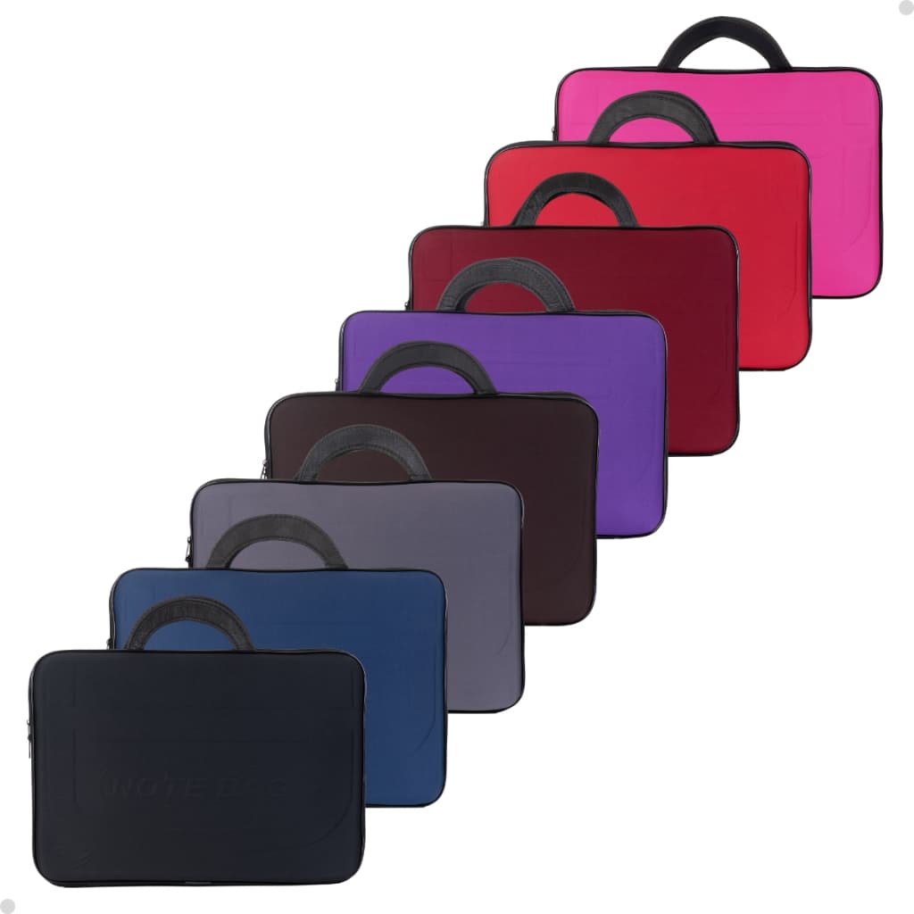 Capa Case Pasta Maleta Para Notebook 13,3/14,1/15,6 Com Alça E Forrada
