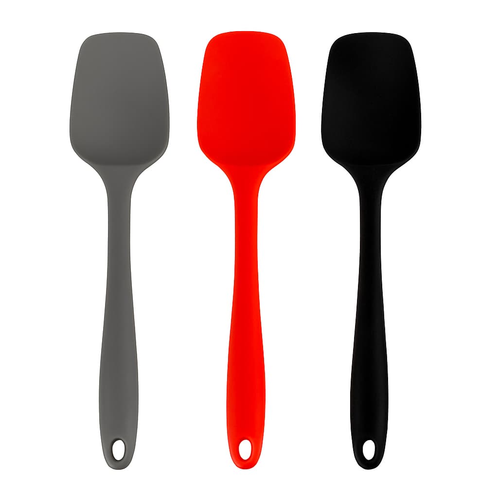 Colher De Silicone Espátula 27cm Grande Cozinha CFR