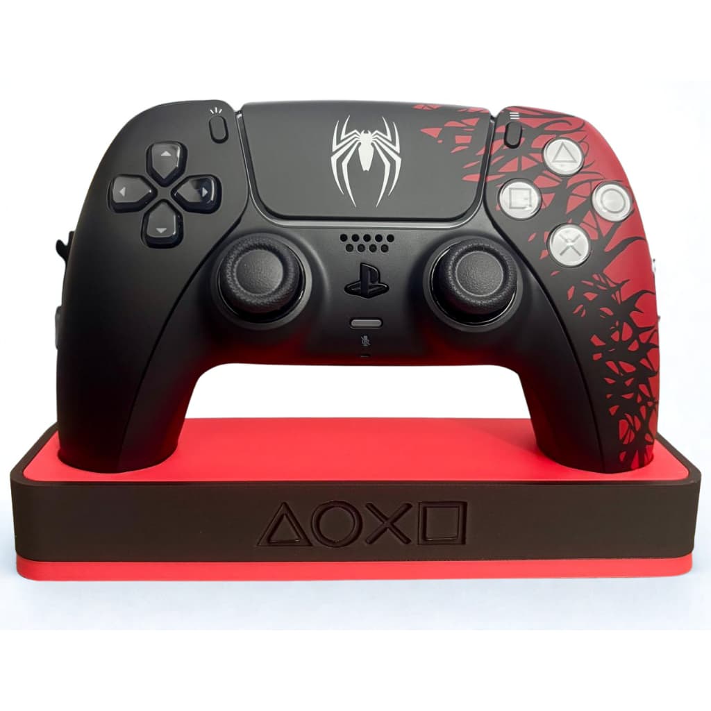 Base Para Controle de PS5 - Preto/Vermelho