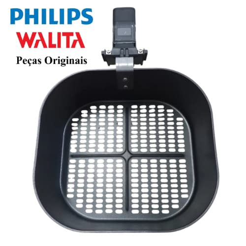 Cesta da Fritadeira Philips Walita Original RI9270 RI9280  Peca De Reposicao Cesto Airfryer