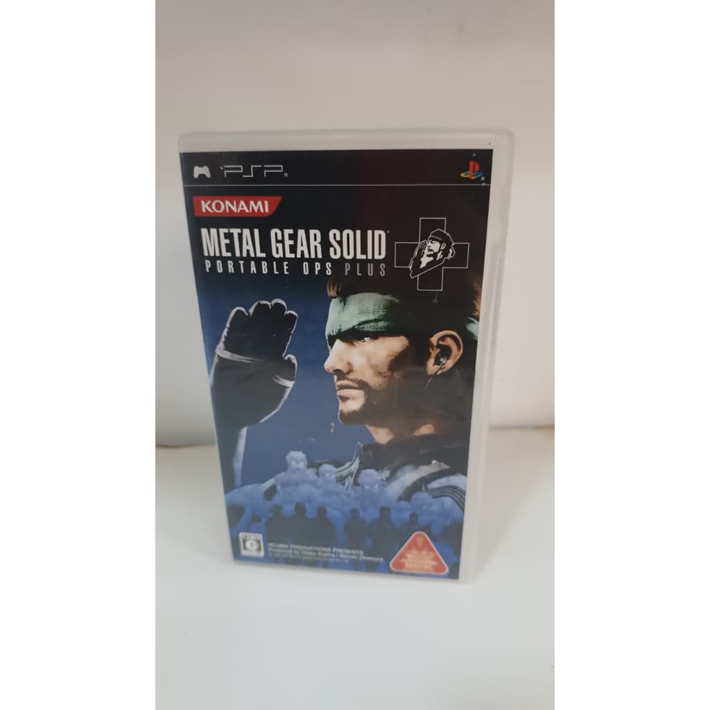 metal gear solid portable ops plus psp