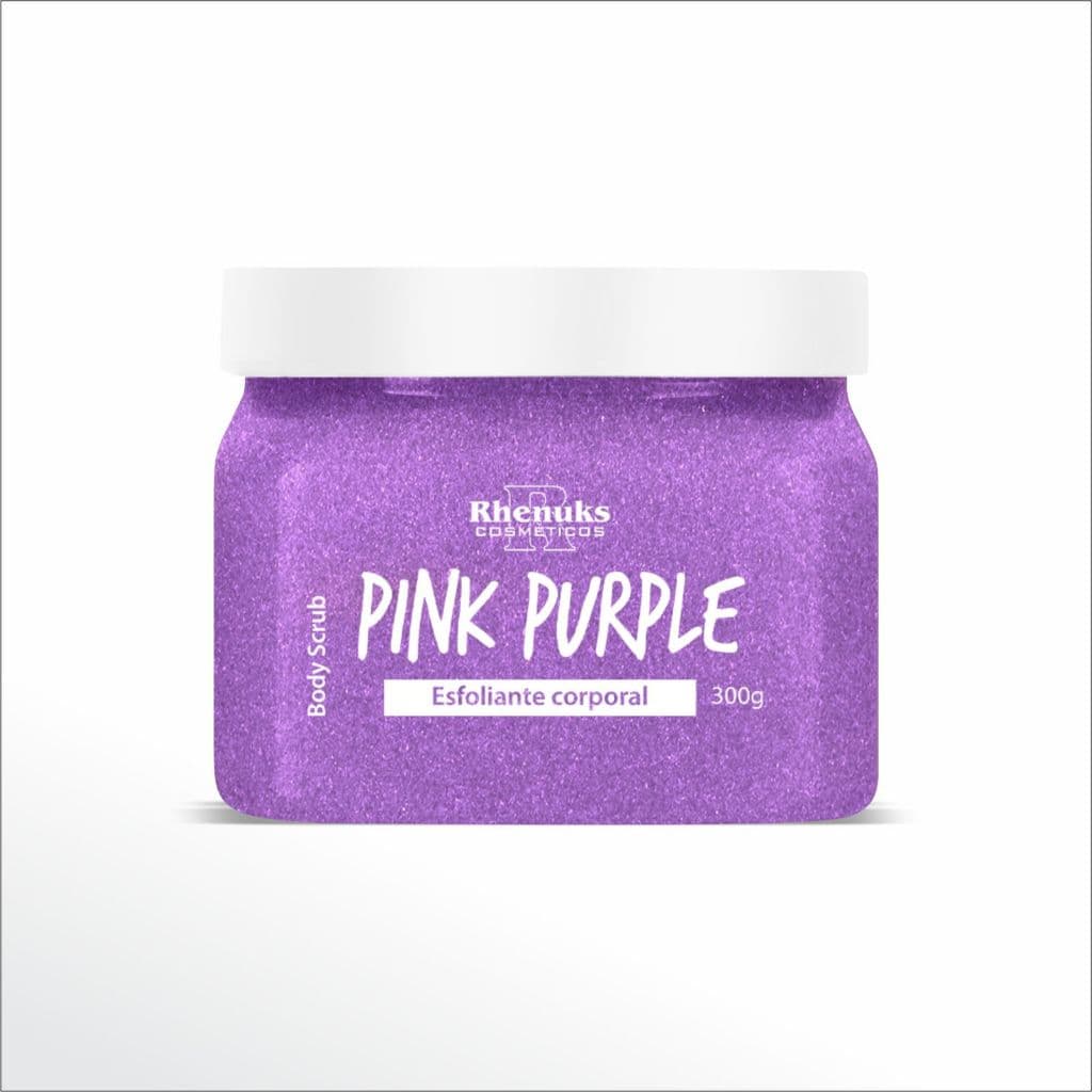 LANÇAMENTO BODY SCRUB PINK PURPLE - ESFOLIANTE CORPORAL RHENUKS
