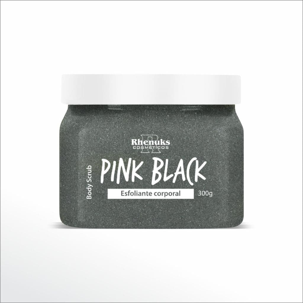 LANÇAMENTO BODY SCRUB PINK BLACK - ESFOLIANTE CORPORAL RHENUKS