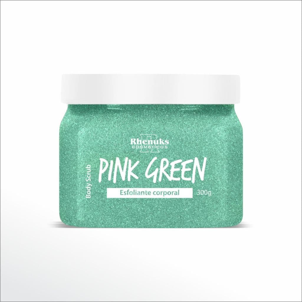 LANÇAMENTO BODY SCRUB PINK GREEN - ESFOLIANTE CORPORAL RHENUKS