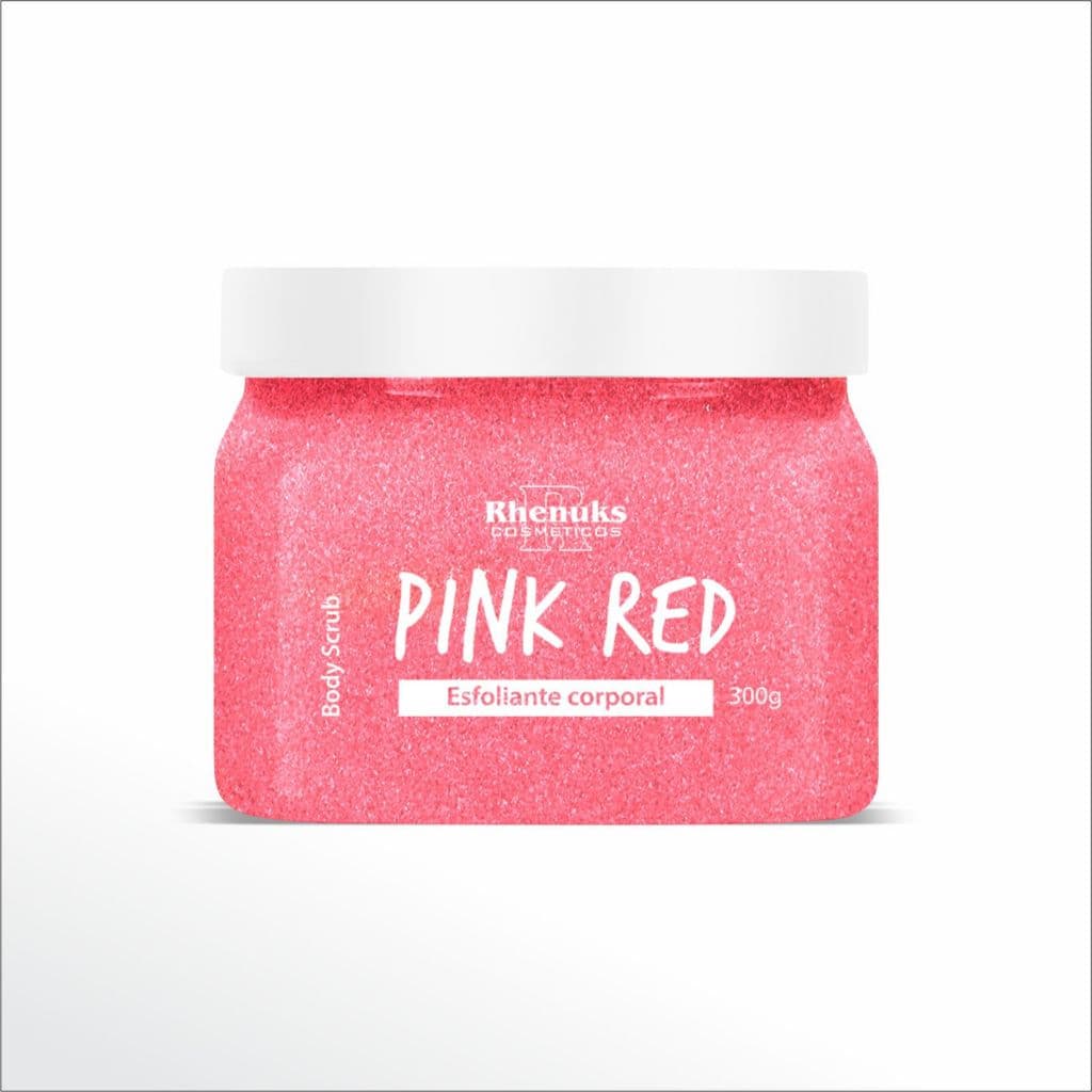 LANÇAMENTO BODY SCRUB PINK RED - ESFOLIANTE CORPORAL RHENUKS